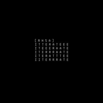 ITERATE by Rn5A, cover art