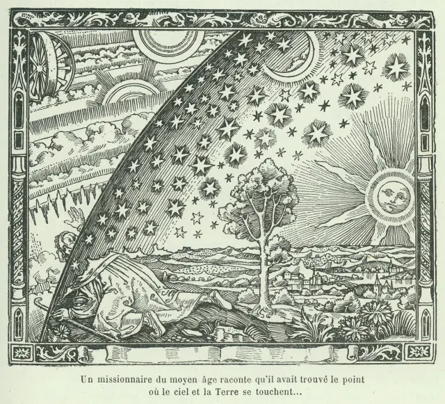 The Flammarion Engraving by Anonymous, 1888