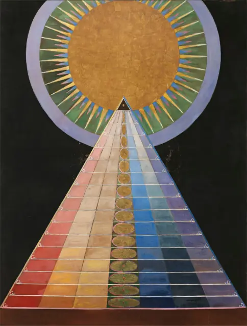 Altarpiece No. 1, Group X by Hilma af Klint, 1915